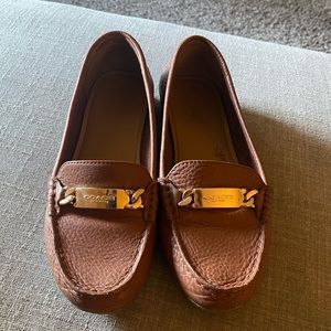 Women’s Brown Coach Loafers Size 8
